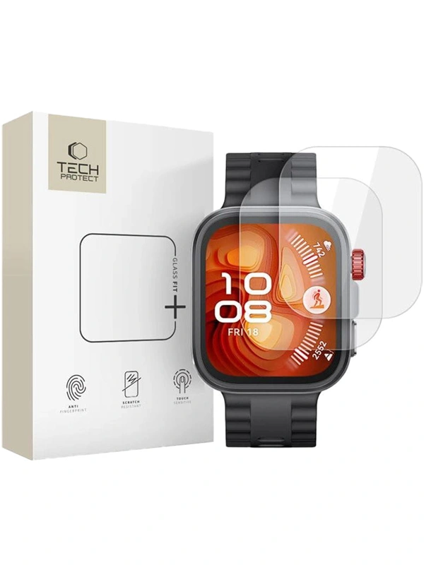 Techprotect Huawei Watch Fit 4 Pro stikliukas, skaidri, 1 nuotrauka